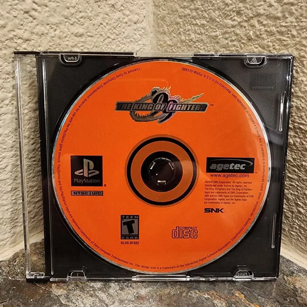 Game - The King of Fighters '99 - PS1 - SNK - PlayStation
